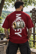 Money Mindset Oversized T-Shirt for Men | Premium Graphic Streetwear Tee - Image 10