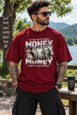 Money Mindset Oversized T-Shirt for Men | Premium Graphic Streetwear Tee - Image 11