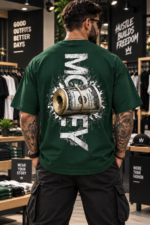 Money Mindset Oversized T-Shirt for Men | Premium Graphic Streetwear Tee - Image 8