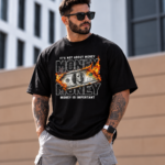 Money Mindset Oversized T-Shirt for Men | Premium Graphic Streetwear Tee - Image 3