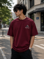 AU Endless Ascent Drop Shoulder T-Shirt - Image 7