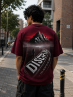 AU Endless Ascent Drop Shoulder T-Shirt - Image 6