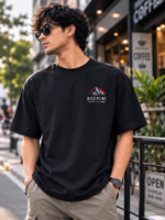 AU Endless Ascent Drop Shoulder T-Shirt - Image 2