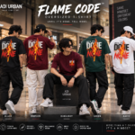 Flame Code Oversized T-Shirt – Until It’s Done Graphic