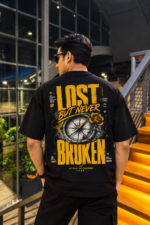 Lost but Never Broken Premium Drop Shoulder T-Shirt - Image 2