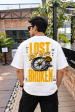 Lost but Never Broken Premium Drop Shoulder T-Shirt - Image 10