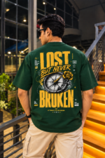 Lost but Never Broken Premium Drop Shoulder T-Shirt - Image 6