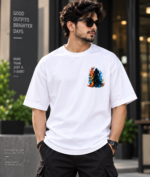 Wolfborn Warrior Premium Drop Shoulder T-Shirt - Image 11